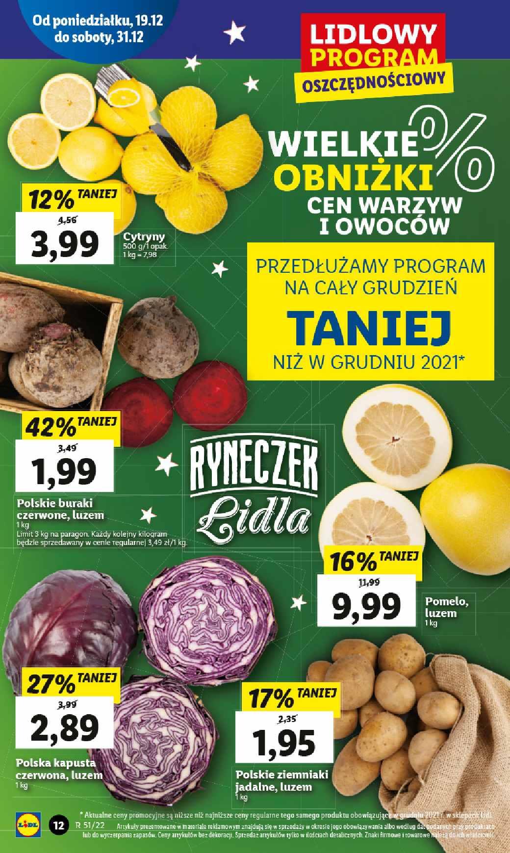 Gazetka promocyjna Lidl do 21/12/2022 str.12