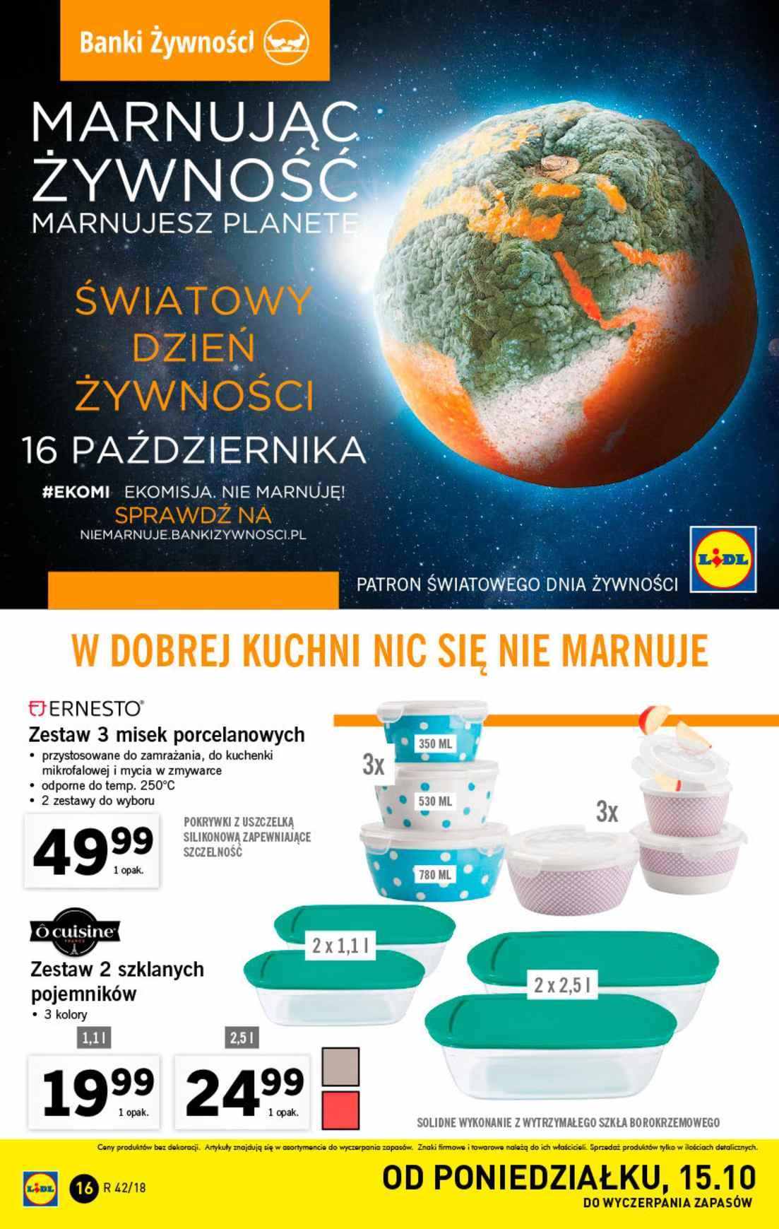 Gazetka promocyjna Lidl do 20/10/2018 str.16