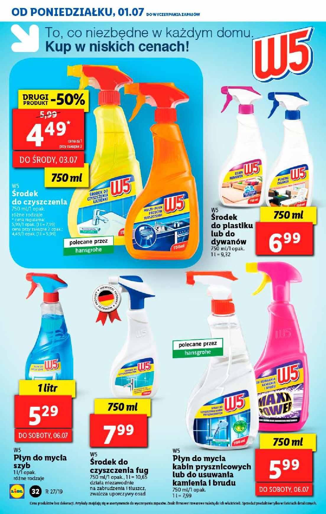 Gazetka promocyjna Lidl do 03/07/2019 str.32