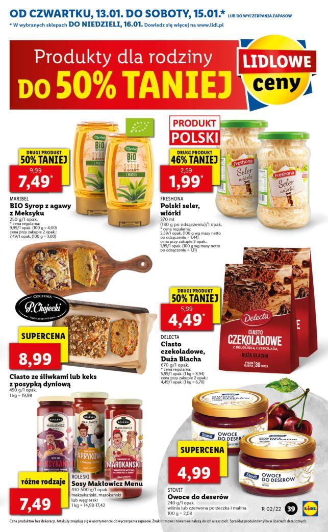 Gazetka promocyjna Lidl do 15/01/2022 str.39