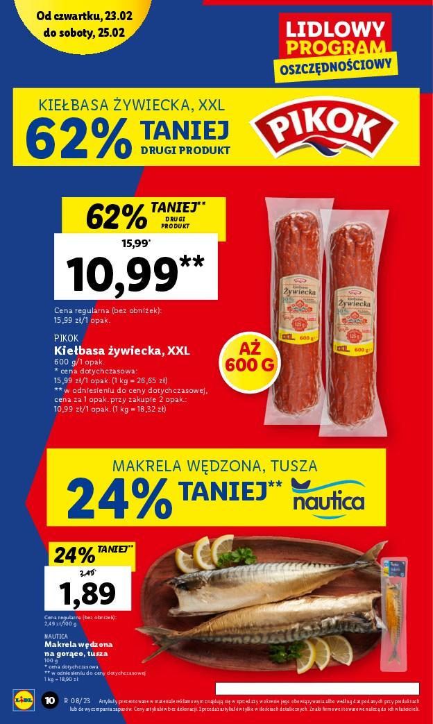 Gazetka promocyjna Lidl do 25/02/2023 str.10