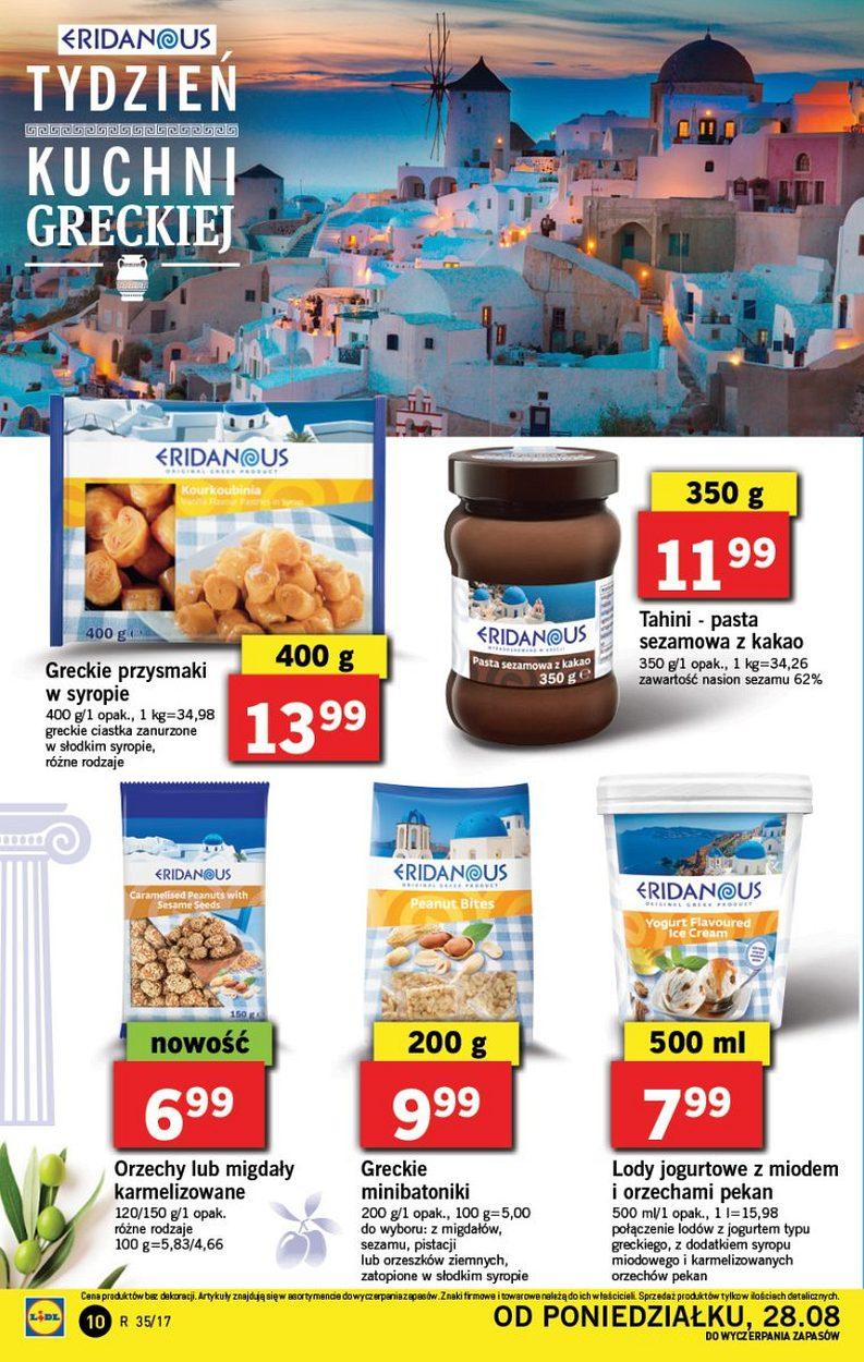 Gazetka promocyjna Lidl do 30/08/2017 str.10