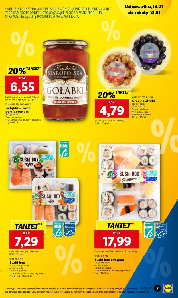 Gazetka promocyjna Lidl do 21/01/2023 str.7