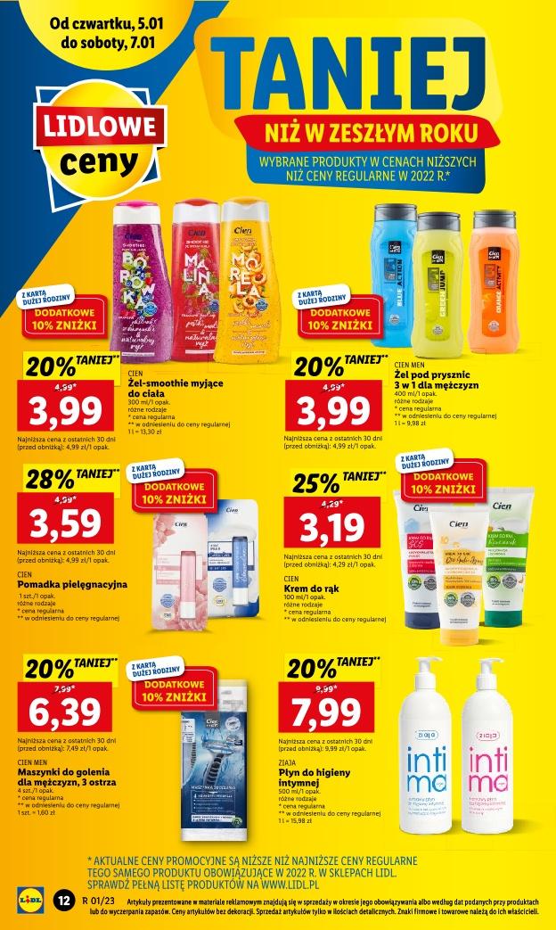 Gazetka promocyjna Lidl do 07/01/2023 str.12