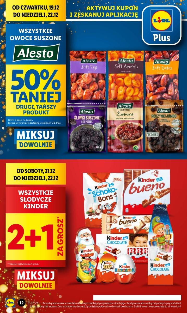 Gazetka promocyjna Lidl do 22/12/2024 str.12