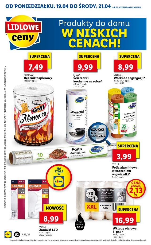 Gazetka promocyjna Lidl do 21/04/2021 str.52