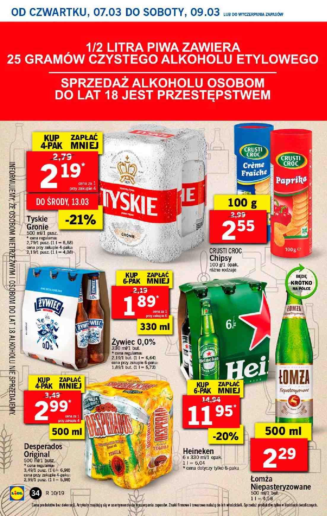 Gazetka promocyjna Lidl do 09/03/2019 str.34