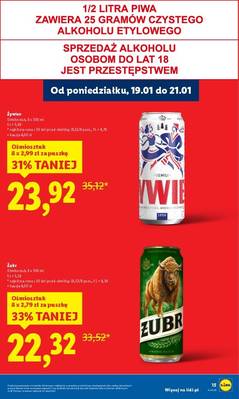 Lidl od poniedziałku