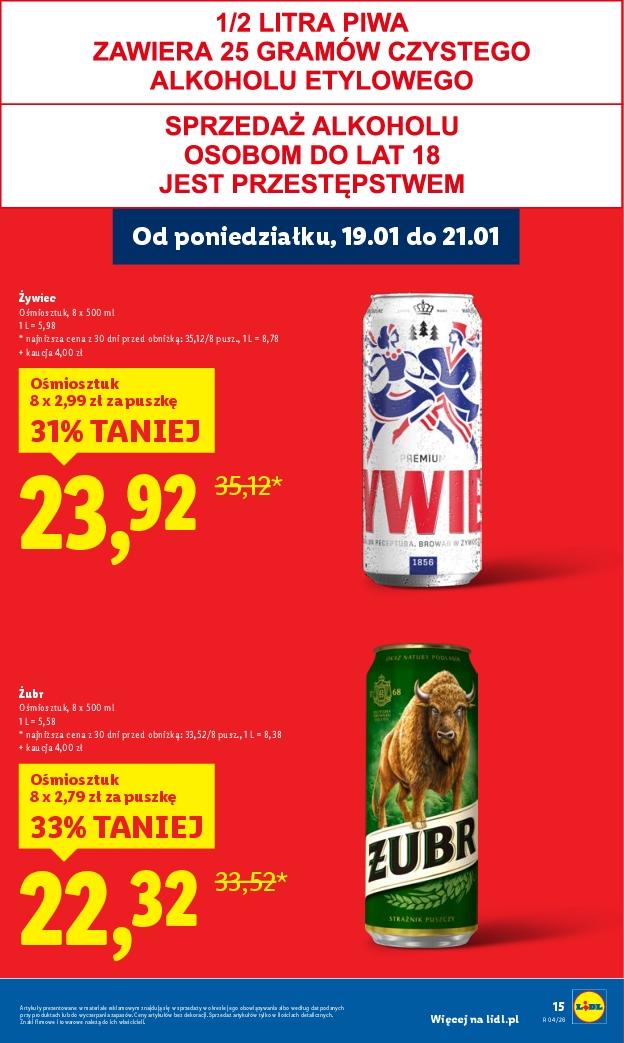 Gazetka promocyjna Lidl do 21/01/2026 str.15