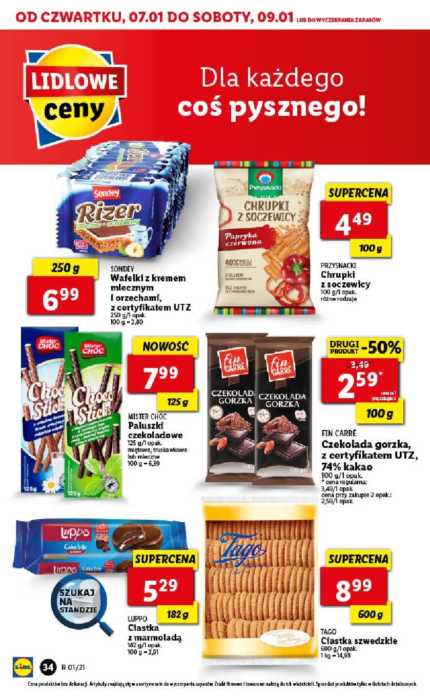 Gazetka promocyjna Lidl do 09/01/2021 str.34