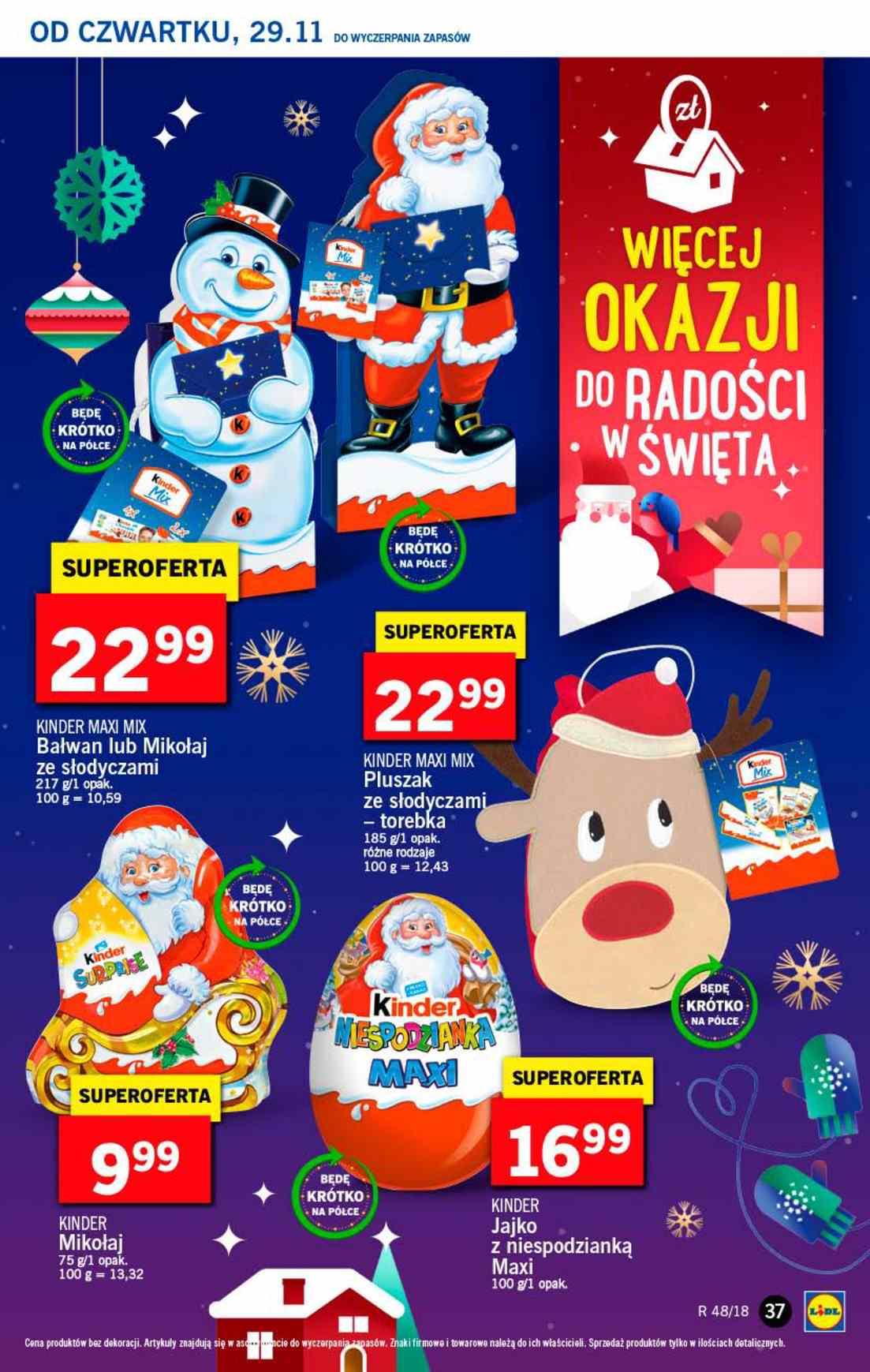 Gazetka promocyjna Lidl do 02/12/2018 str.37