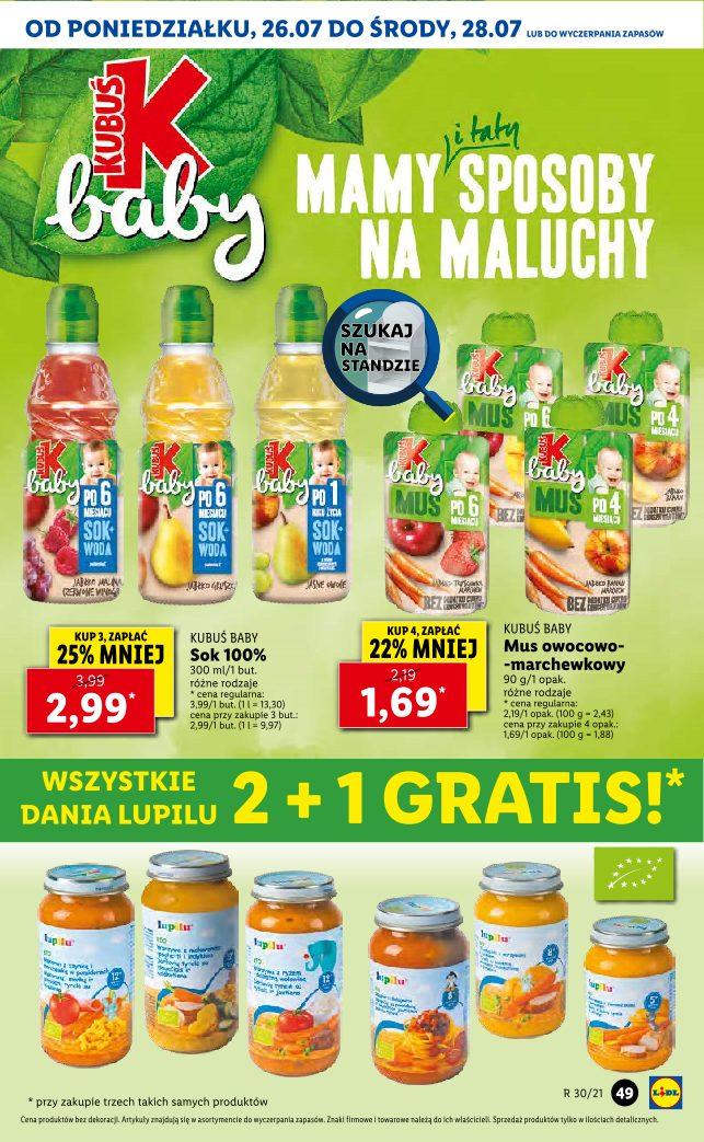 Gazetka promocyjna Lidl do 31/07/2021 str.49