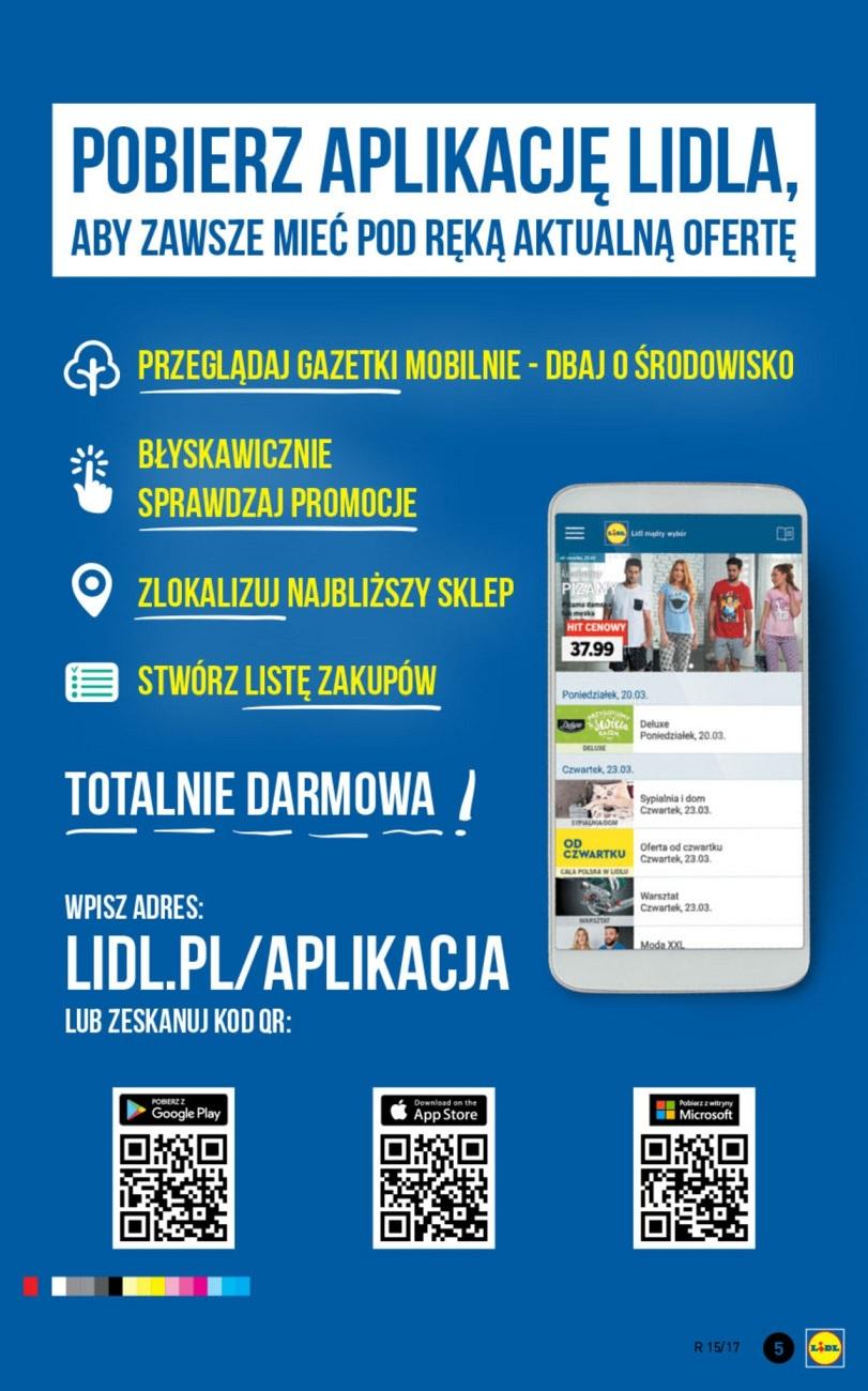 Gazetka promocyjna Lidl do 15/04/2017 str.5