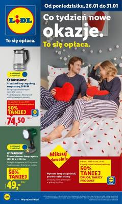 Lidl gazetka - od 26/01/2026 do 31/01/2026