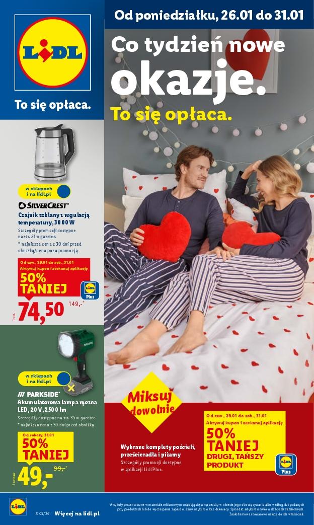Gazetka promocyjna Lidl do 31/01/2026 str.1