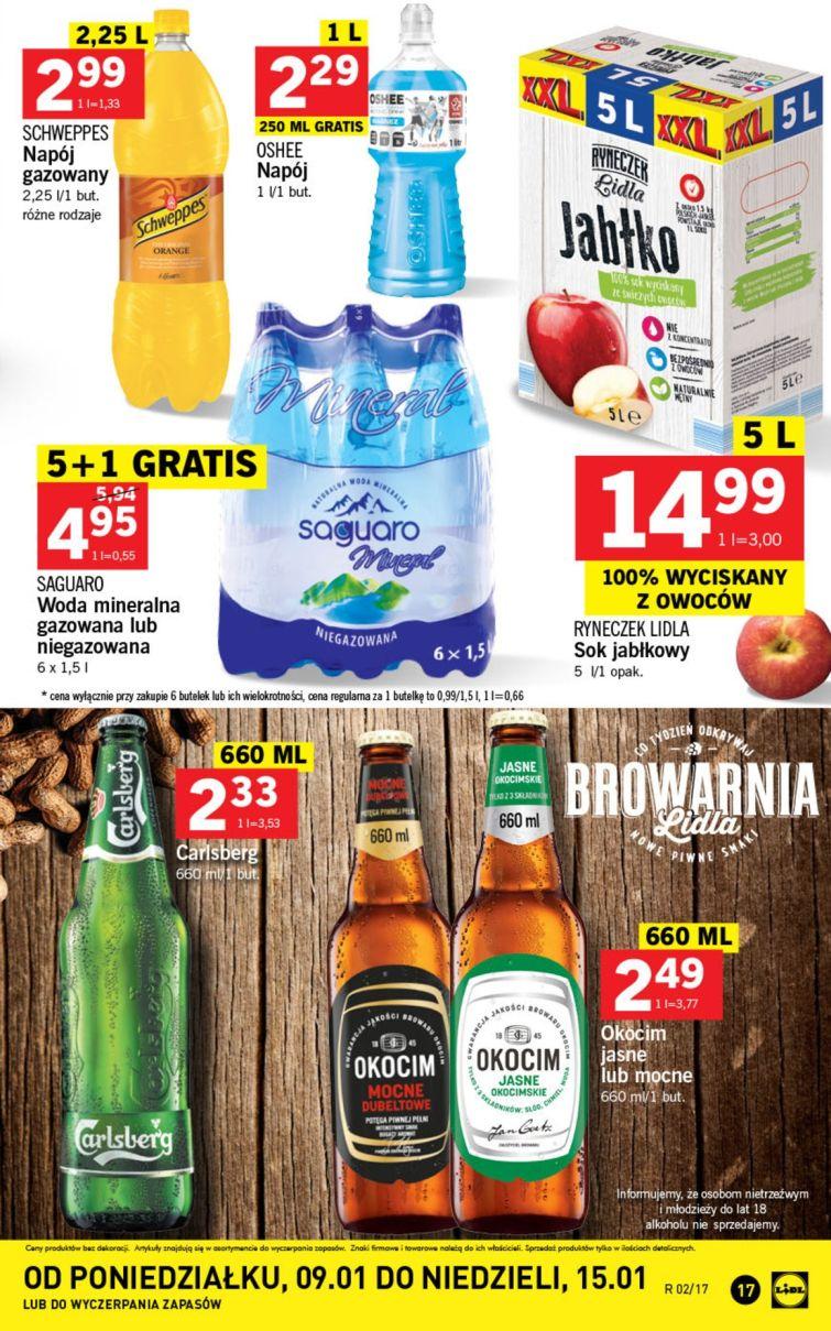 Gazetka promocyjna Lidl do 15/01/2017 str.17