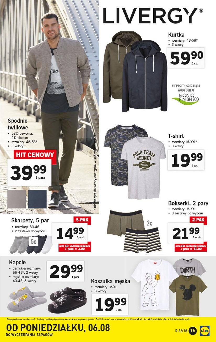 Gazetka promocyjna Lidl do 11/08/2018 str.15