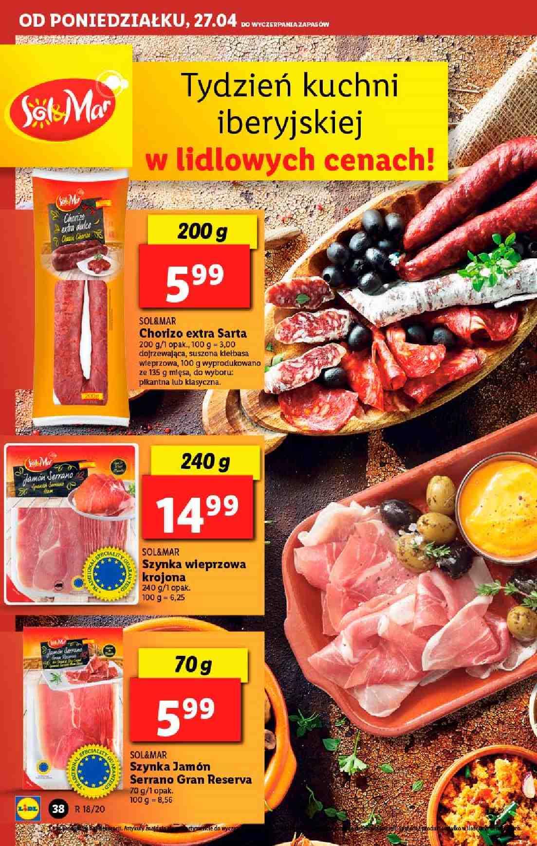 Gazetka promocyjna Lidl do 29/04/2020 str.38