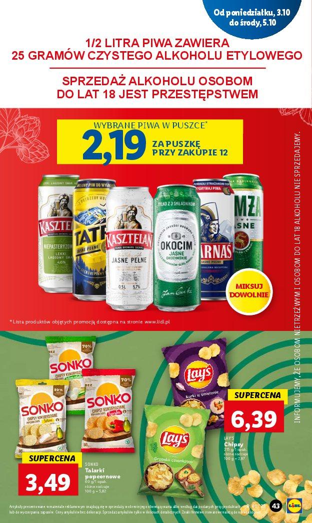 Gazetka promocyjna Lidl do 05/10/2022 str.43