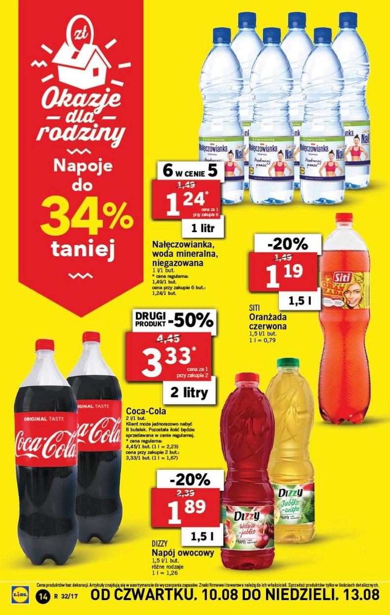 Gazetka promocyjna Lidl do 13/08/2017 str.14