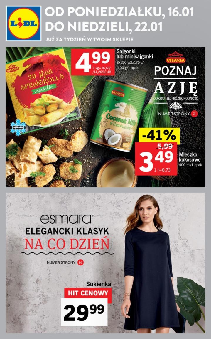 Gazetka promocyjna Lidl do 22/01/2017 str.0