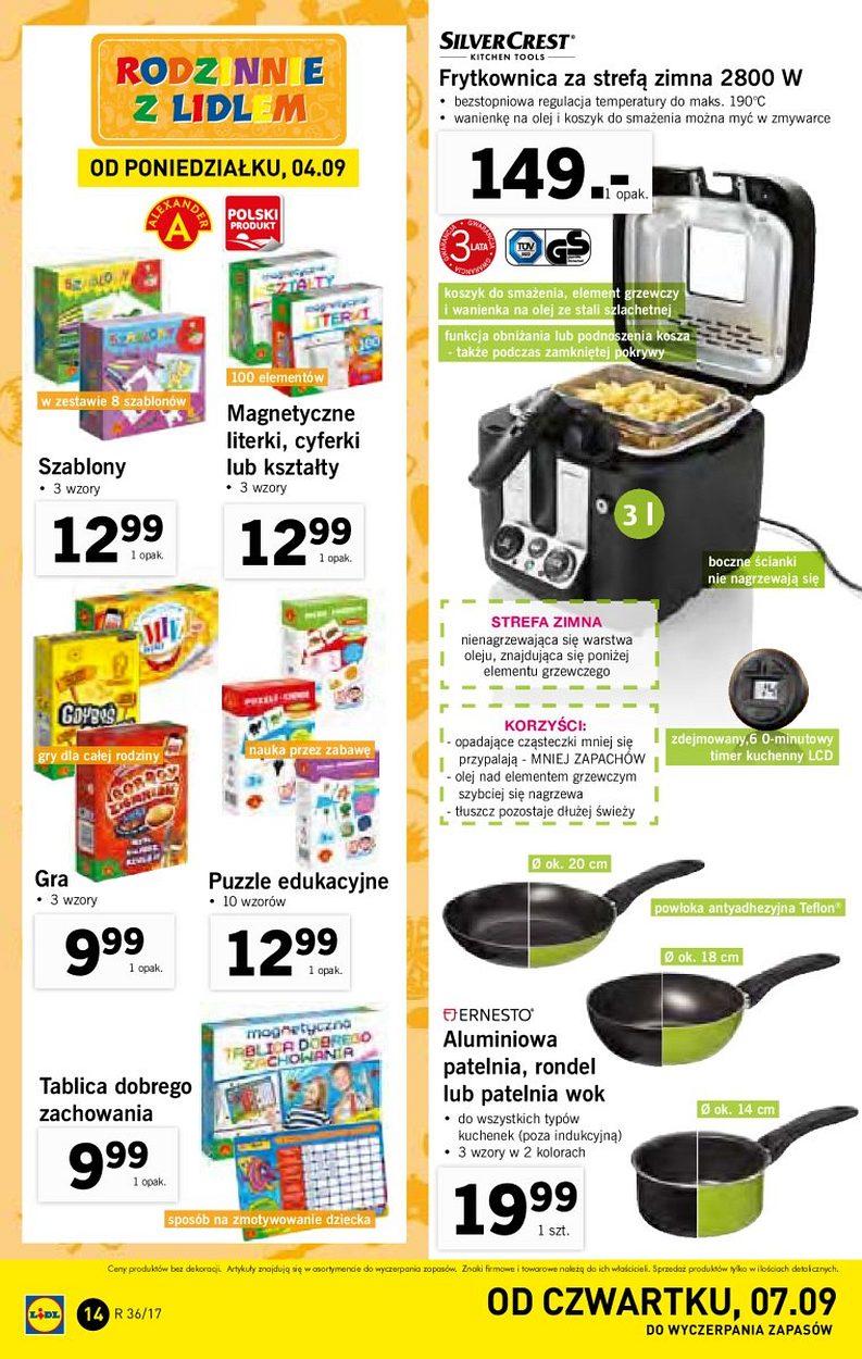 Gazetka promocyjna Lidl do 10/09/2017 str.14