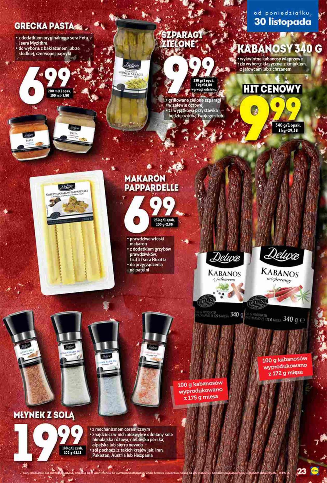 Gazetka promocyjna Lidl do 06/12/2015 str.23