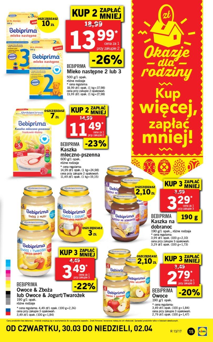 Gazetka promocyjna Lidl do 02/04/2017 str.15