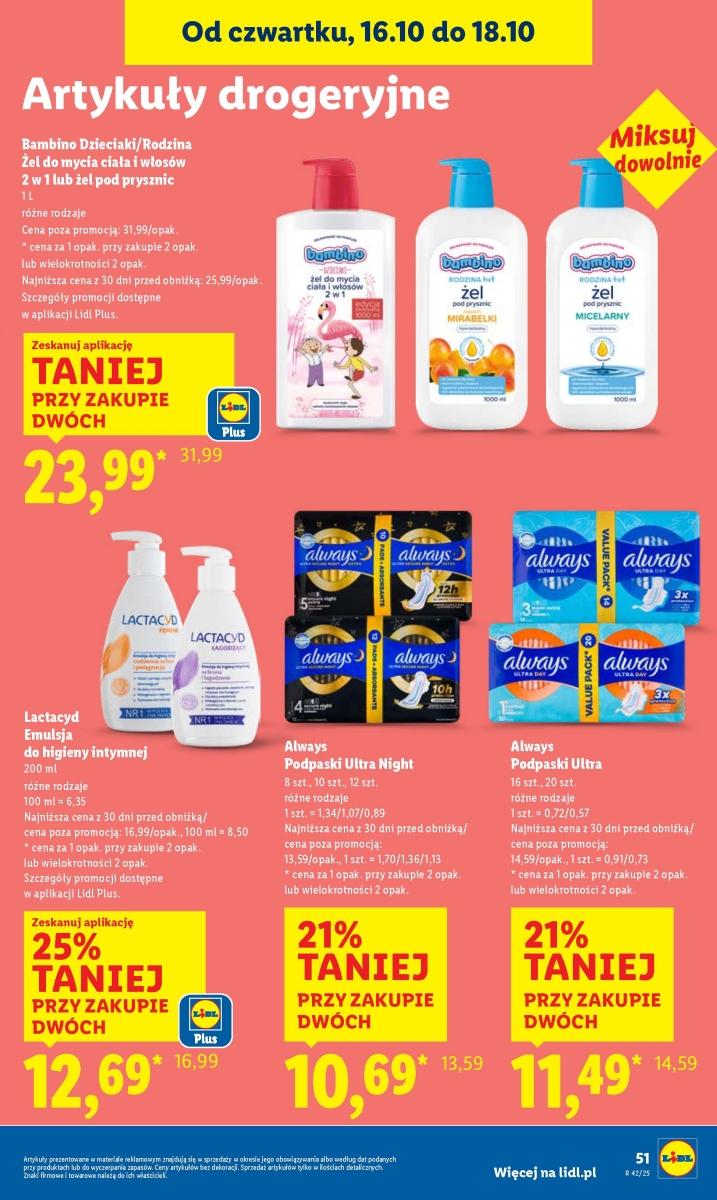 Gazetka promocyjna Lidl do 18/10/2025 str.55