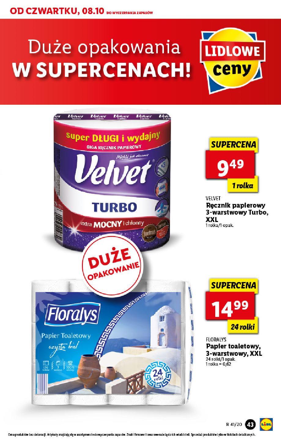 Gazetka promocyjna Lidl do 10/10/2020 str.43