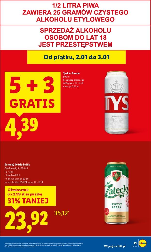 Gazetka promocyjna Lidl do 03/01/2026 str.13