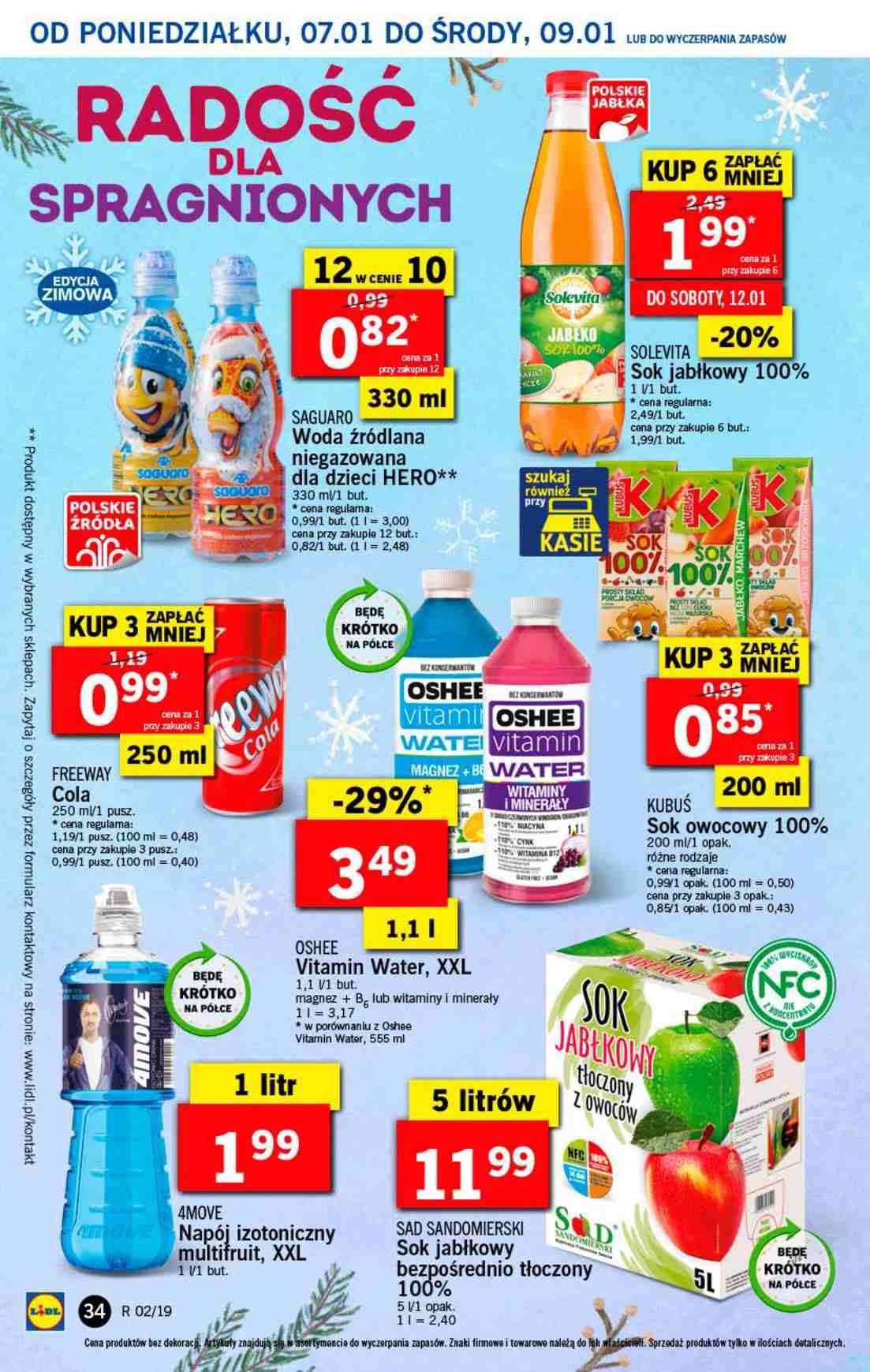 Gazetka promocyjna Lidl do 09/01/2019 str.34