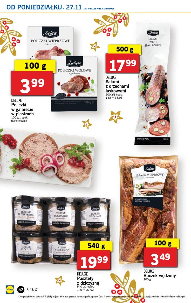 Gazetka promocyjna Lidl do 29/11/2017 str.52