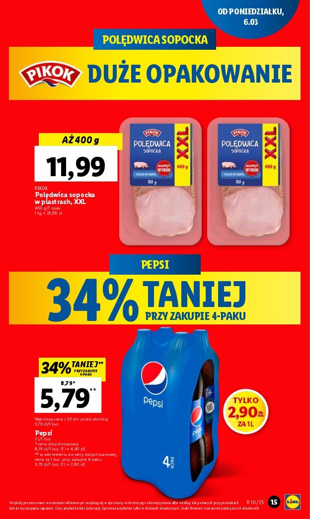 Gazetka promocyjna Lidl do 08/03/2023 str.15