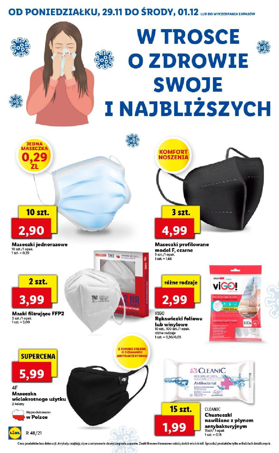 Gazetka promocyjna Lidl do 01/12/2021 str.66