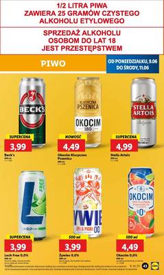 Lidl od poniedziałku