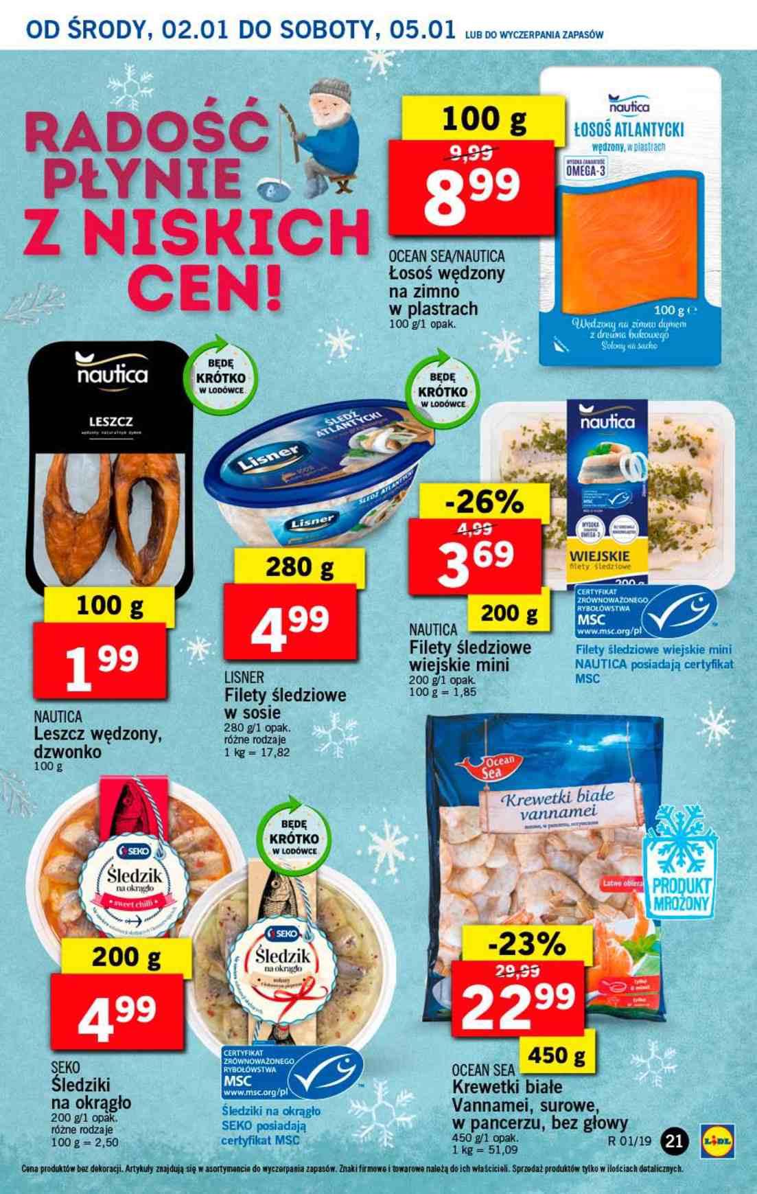 Gazetka promocyjna Lidl do 05/01/2019 str.21