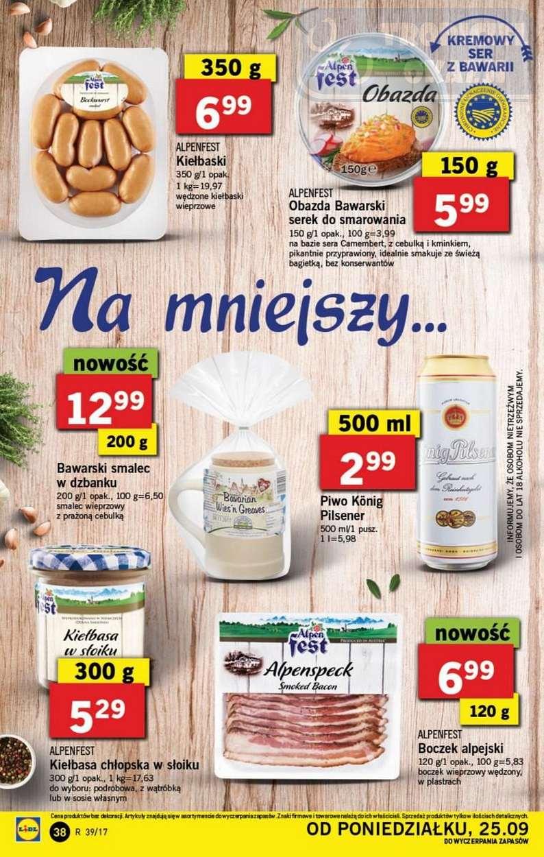 Gazetka promocyjna Lidl do 27/09/2017 str.38