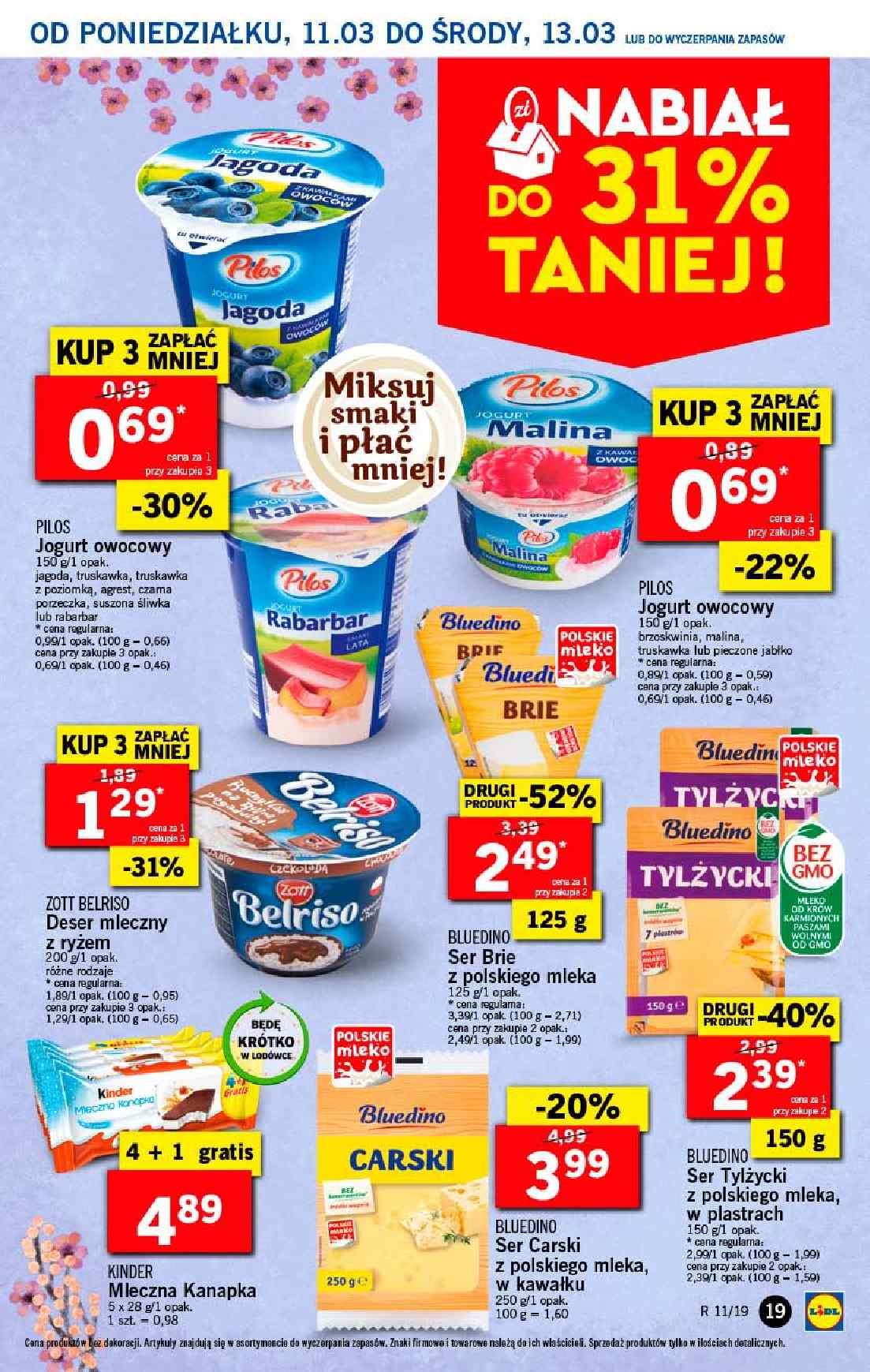 Gazetka promocyjna Lidl do 13/03/2019 str.19