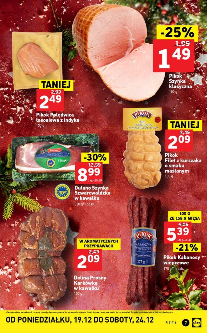 Gazetka promocyjna Lidl do 24/12/2016 str.7