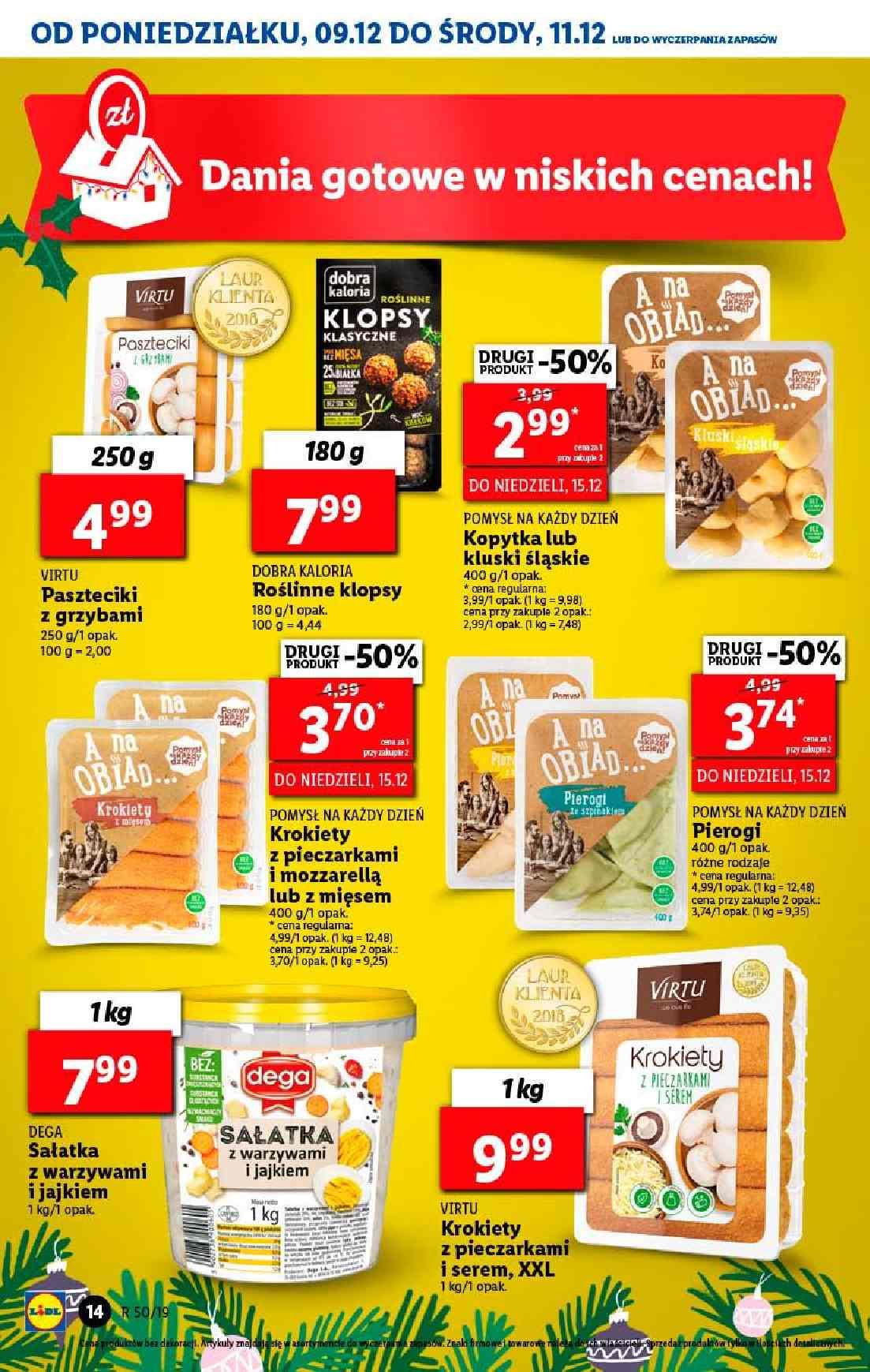 Gazetka promocyjna Lidl do 11/12/2019 str.14