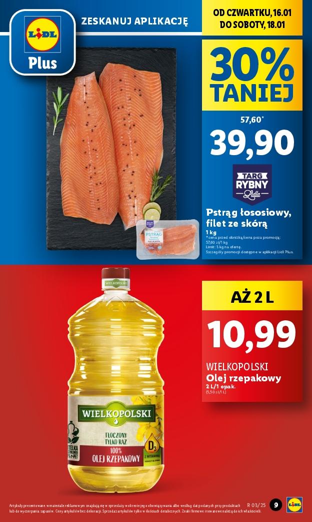 Gazetka promocyjna Lidl do 18/01/2025 str.9