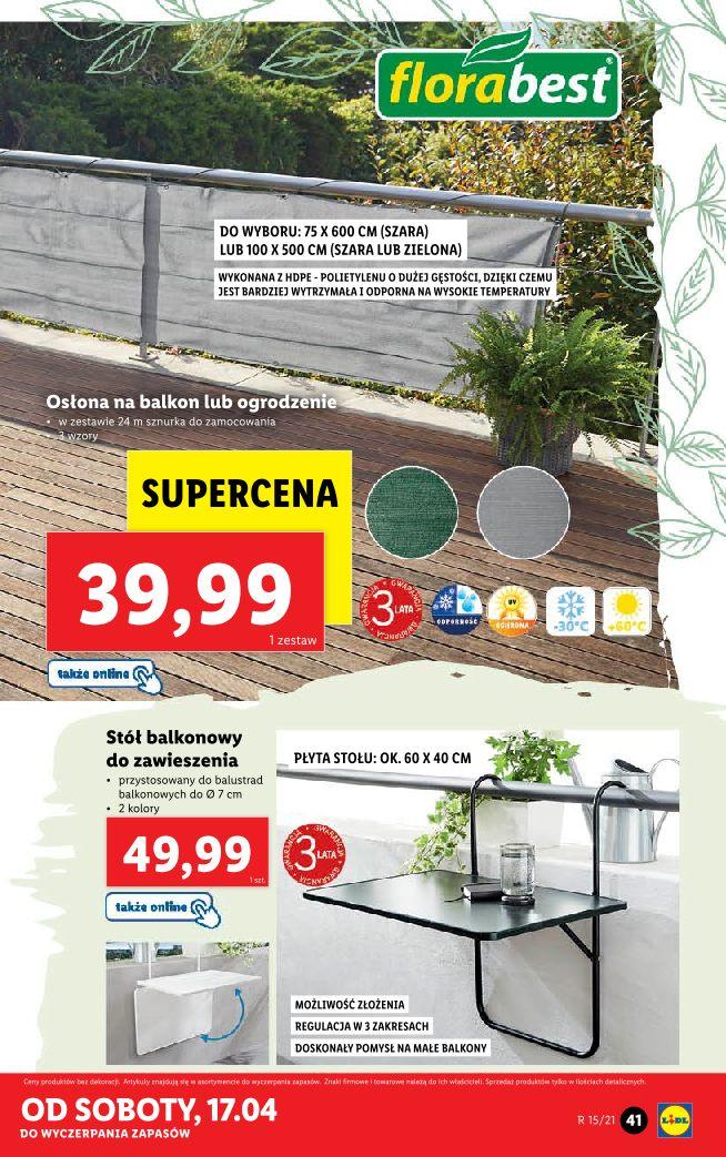 Gazetka promocyjna Lidl do 17/04/2021 str.41