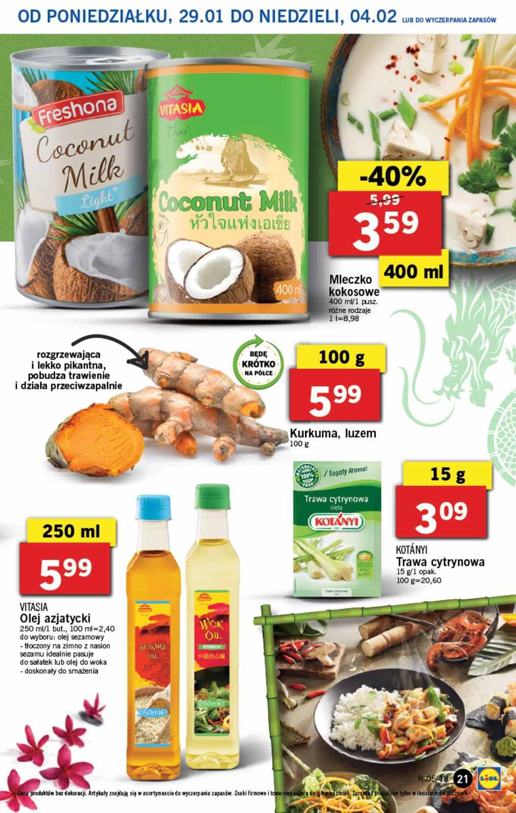 Gazetka promocyjna Lidl do 31/01/2018 str.21