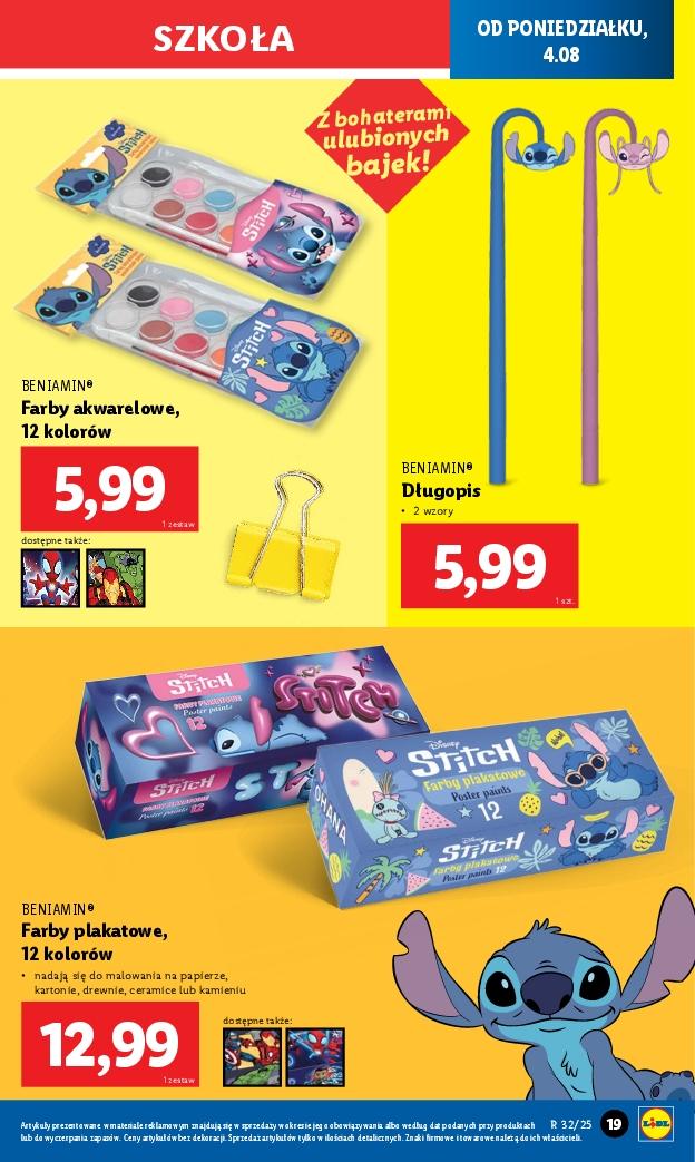 Gazetka promocyjna Lidl do 09/08/2025 str.19