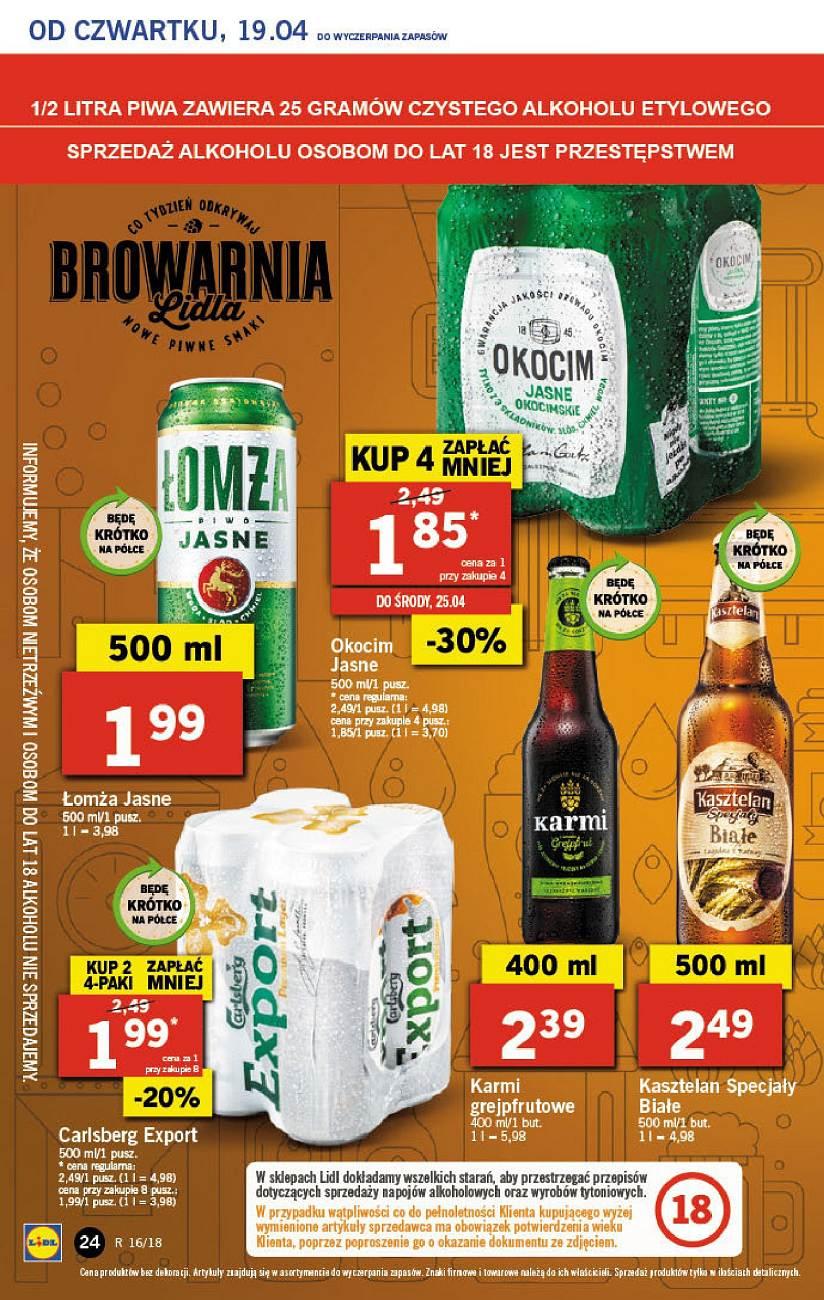 Gazetka promocyjna Lidl do 21/04/2018 str.24