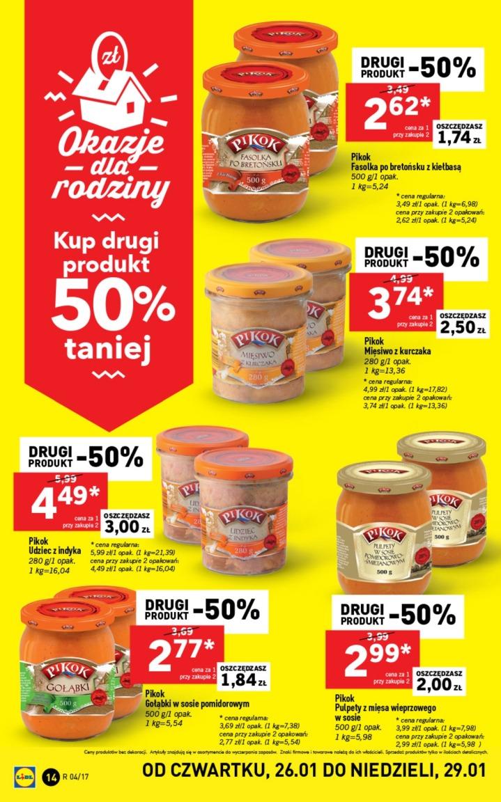 Gazetka promocyjna Lidl do 29/01/2017 str.14