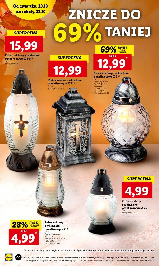 Gazetka promocyjna Lidl do 22/10/2022 str.44