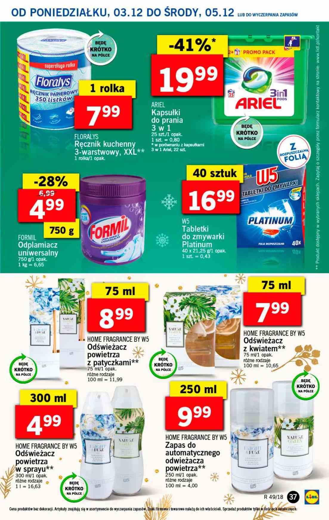 Gazetka promocyjna Lidl do 05/12/2018 str.37