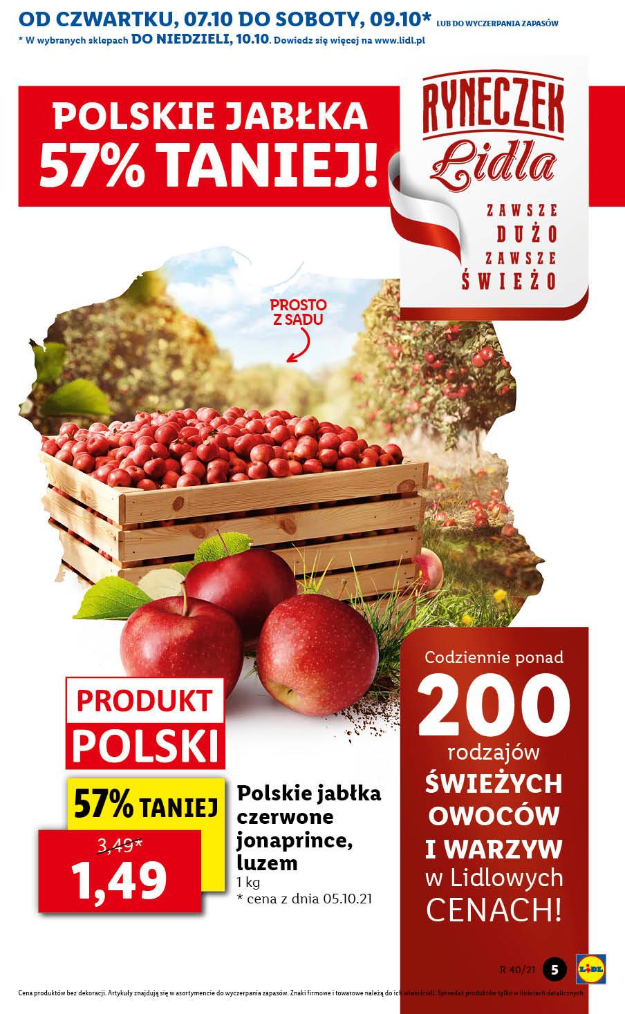 Gazetka promocyjna Lidl do 09/10/2021 str.5